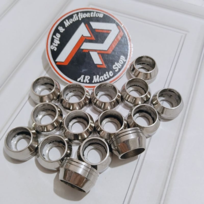 BOSH RING STAINLESS BAUT 12 BAUT M 8 - PANJANG 10mm LEBAR 19mm