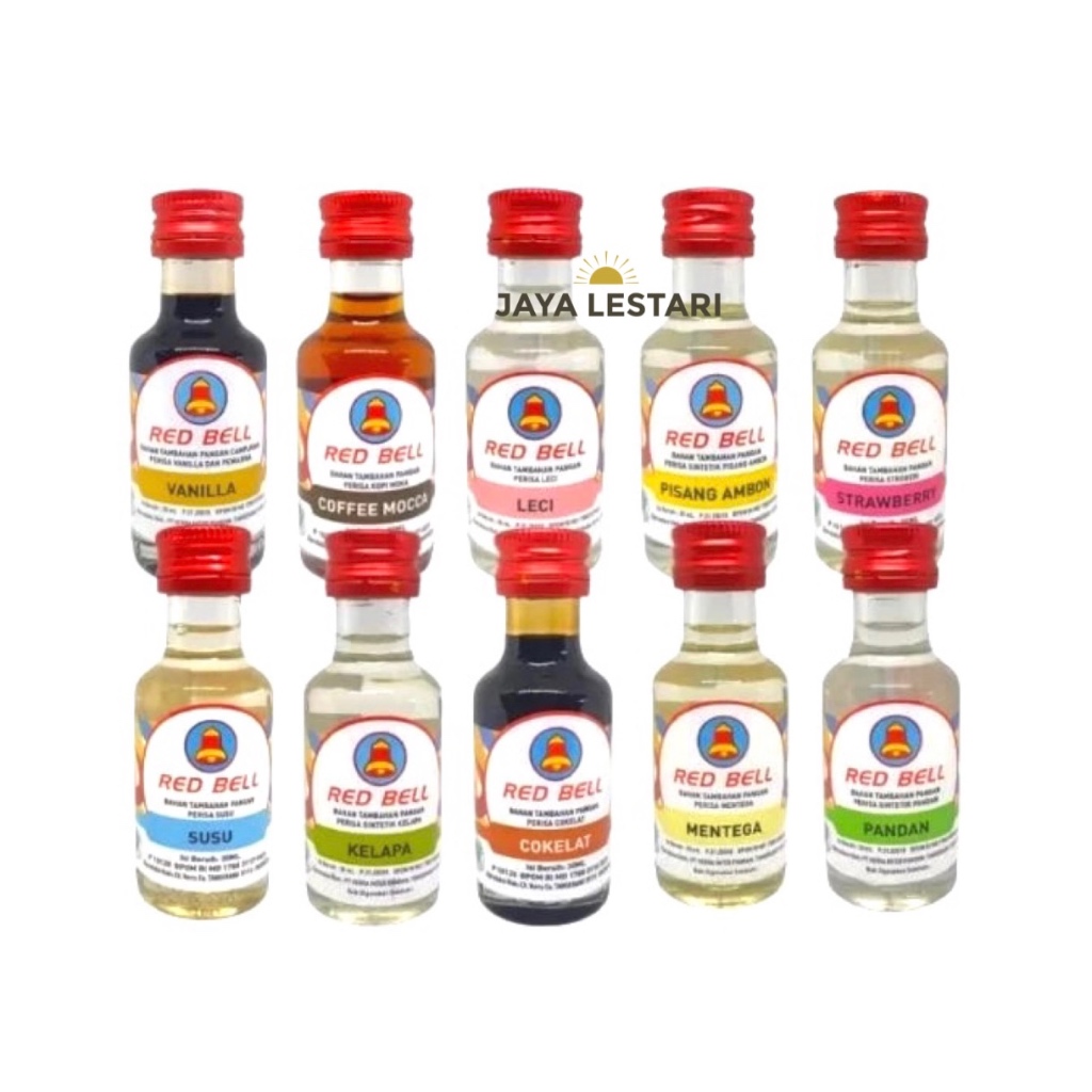 

Red Bell Essence Perisa (30ml) (11 Varian)