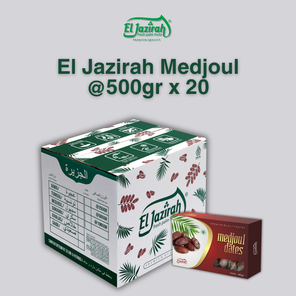 

El Jazirah Kurma Medjoul Dusan/ Kurma Grosir/ Kurma Segar/ Kurma Premium