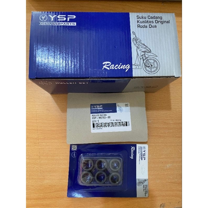 GROSIR (YSP) (Harga per 3set) ROLLER RACING NMAX 8GRAM (FCC)