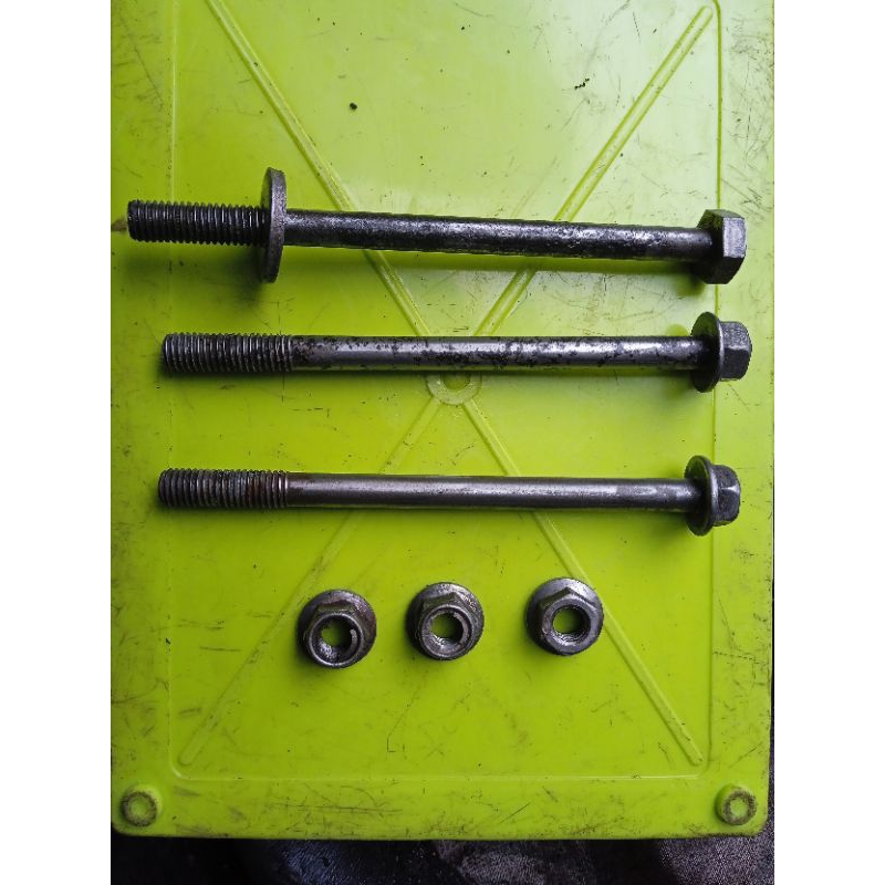 Baut mounting mesin rc 100 bravo sprinter gx 110cristal gs rc80 copotan