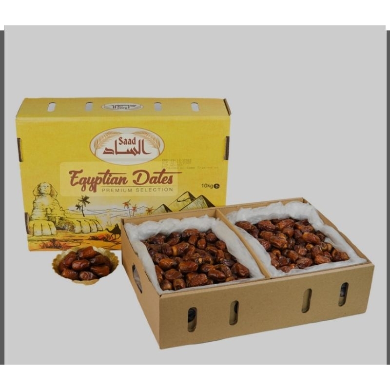 

Kurma Saad Mesir Egyplian Dates Premium Selection | 1dus | 10 KG