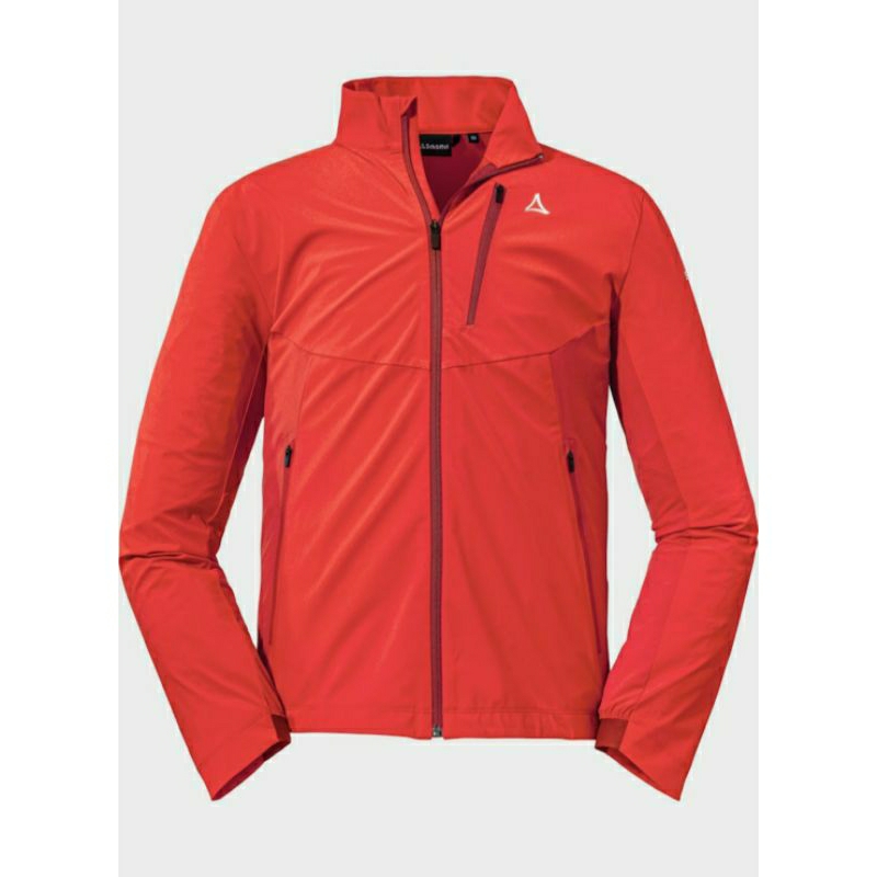 SCHOFFEL AVDALEN SOFTSHELL MENS RED JAKET HIKING TREKKING WINTER ORIGINAL
