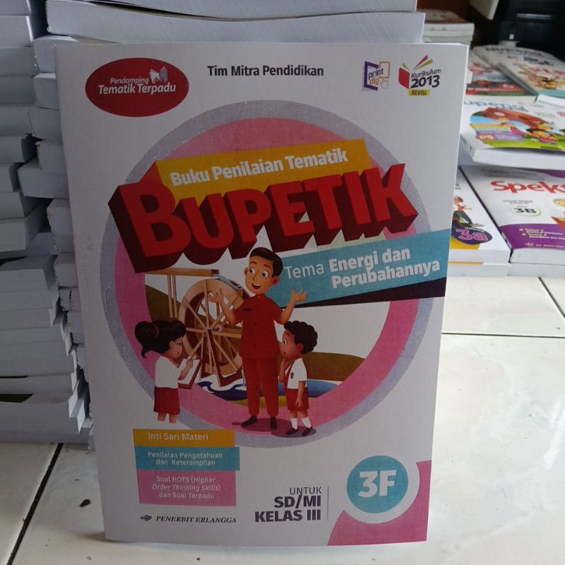 

BUPETIK Tema energi dan perubahannya 3F Untuk SD MI kls 3