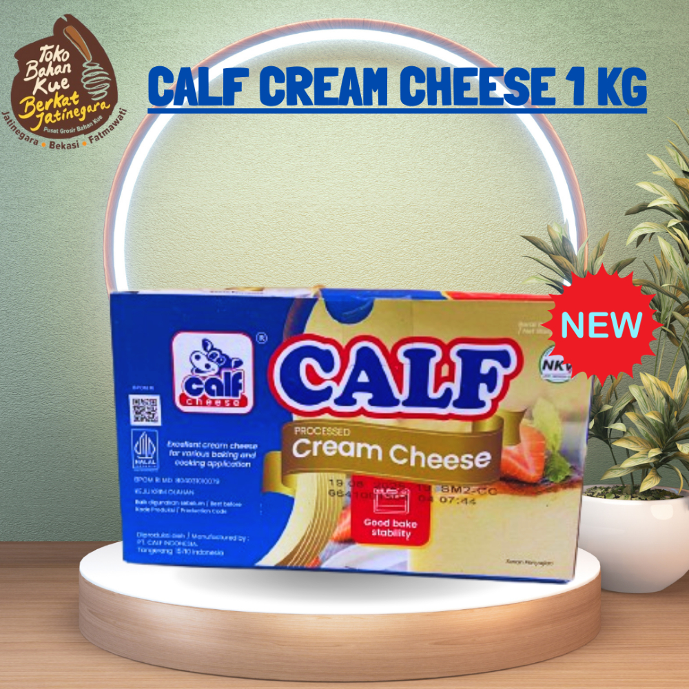 

CALF CREAM CHEESE KEMASAN 1KG / CREAM CHEESE