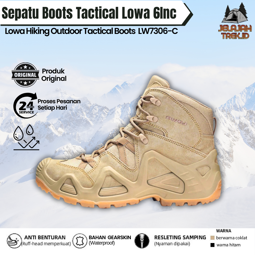 Army Boots PDL   Gurun 6 inch Sepatu Tactical Original