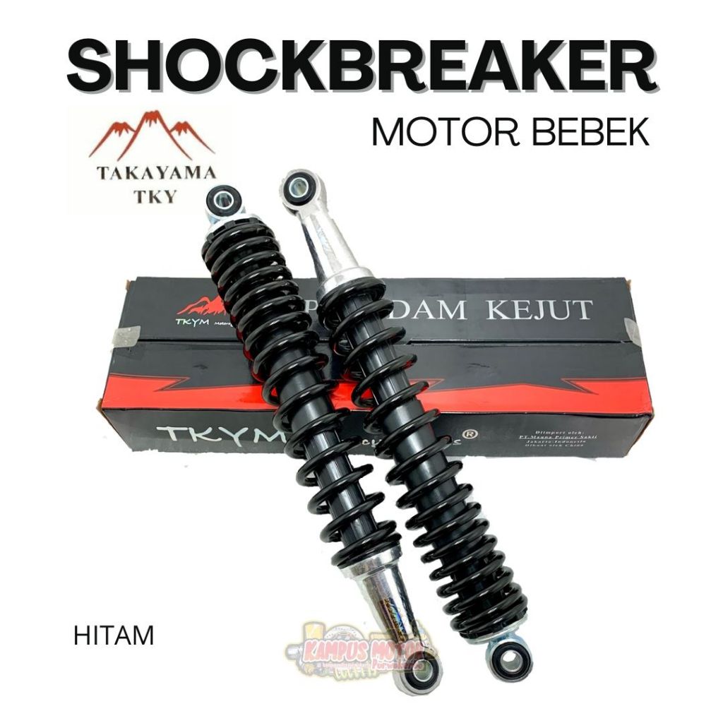 Shockbreaker TAKAYAMA Standar motor bebek | suspensi belakang standar motor bebek all motor