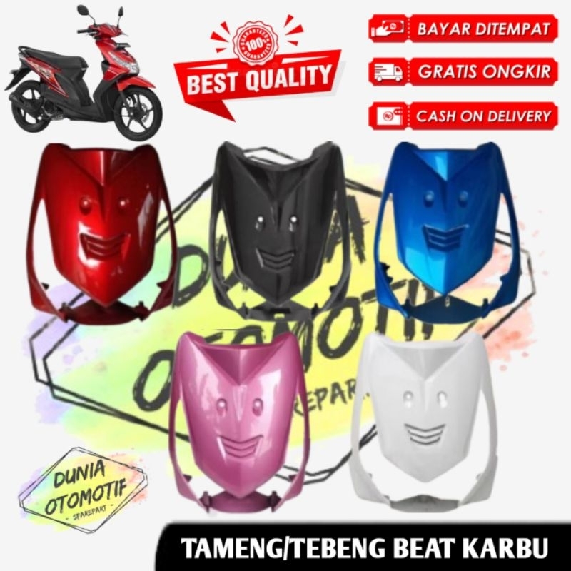 COVER TAMENG/TEBENG BEAT KARBU TAHUN 2008-2012 / TAMENG HONDA BEAT KARBU