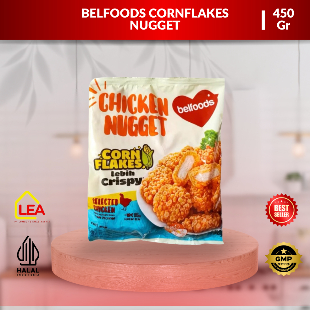 

Belfoods Cornflakes Nugget Chicken 450gr