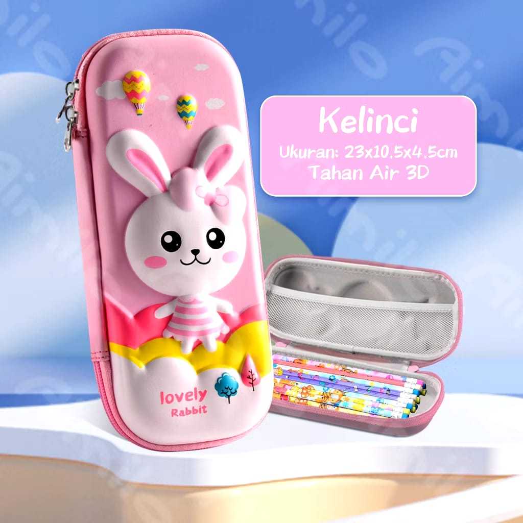 

Tempat Pensil Anak Motif 3D Kotak Pensil Anak Motif Kartun Bahan EVA / Kotak Pensil Anak Motif