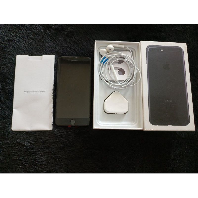 SECOND IPHONE 7PLUS 32GB EX INTER BLACKMATTE WIFI ONLY