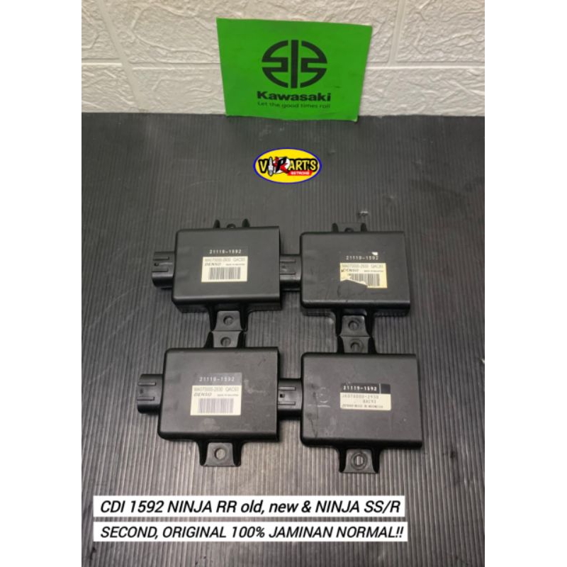 CDI 1592 NINJA RR OLD,NEW & NINJA SS/R ORIGINAL 100% JAMINAN NORMAL