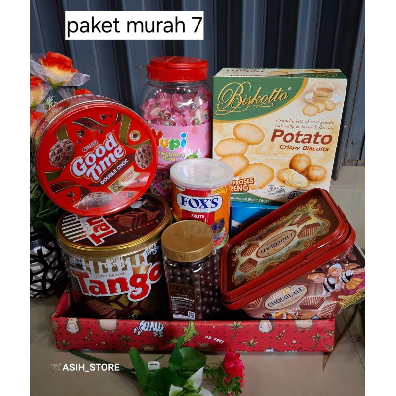 

paket parcel lebaran/jajan toples ready