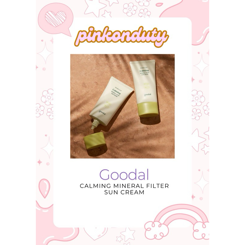 PO [Goodal] Calming Mineral Filter Sun Cream