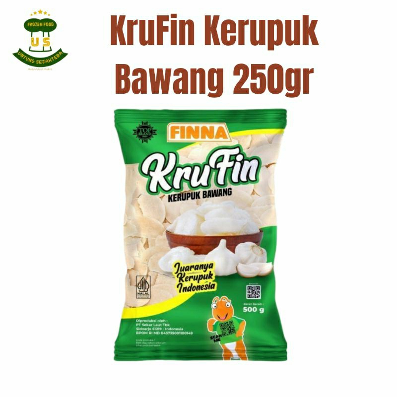 

Finna Krufin Kerupuk Bawang 250gr Kerupuk Finna Kerupuk Bawang krupuk bawang krupuk goreng krupuk kecil krupuk gurih kerupuk krufin krufing goreng finna