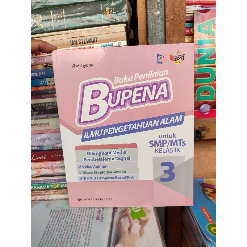 Bupena ilmu pengetahuan alam. kelas 9 SMP. erlangga