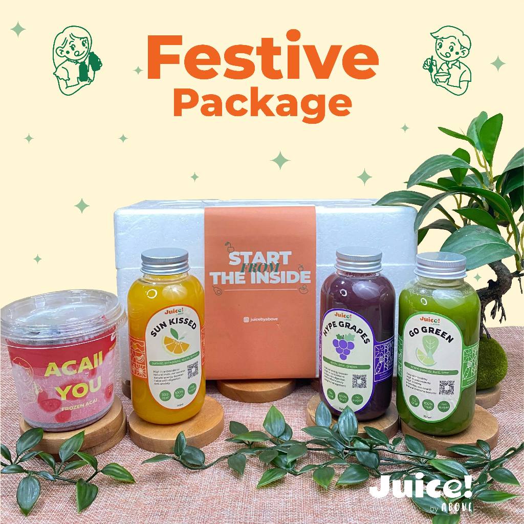

Parcel/Hampers Juice! By ABOVE - Festive Package