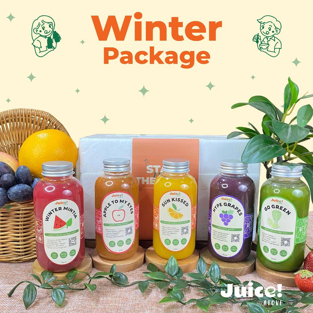 

Parcel/Hampers Juice! By ABOVE - Winter Package