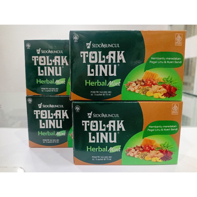 

TOLAK LINU MINT HERBAL SIDOMUNCUL 1 BOX 5 SACHET