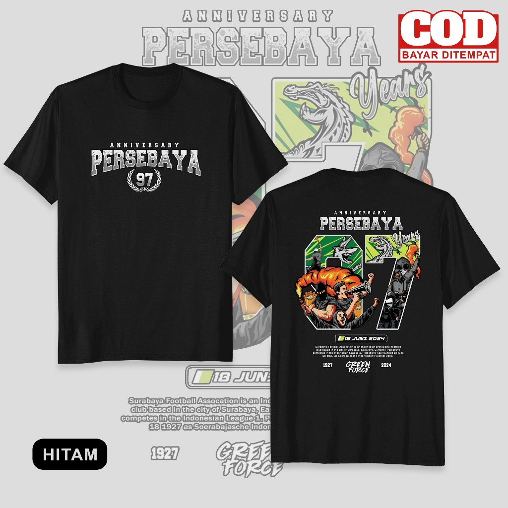 KAOS PERSEBAYA V2 KAOS BAJOL IJO KAOS PERSEBAYA SURAYABAYA KAOS CASUAL DISTRO ORIGINAL