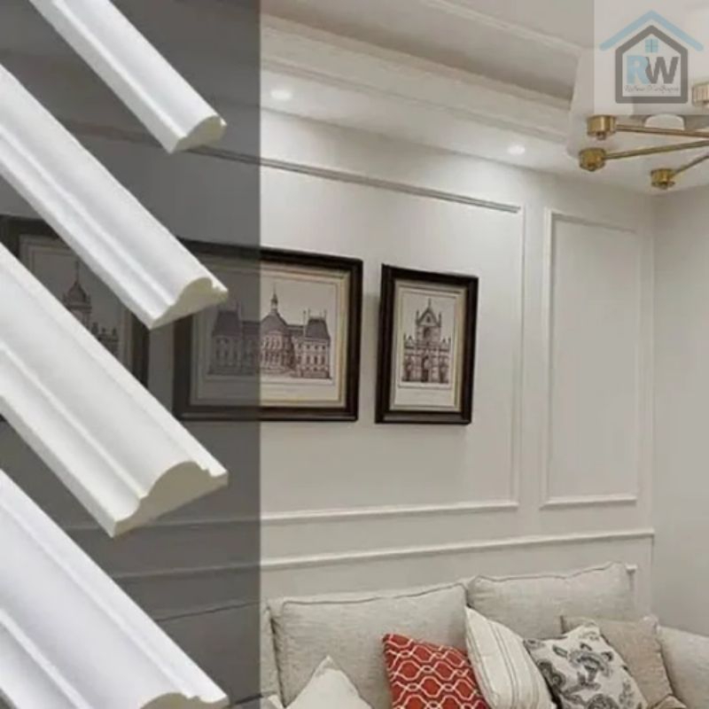 Wall Moulding PVC, List Moulding PVC Panjang 3 Meter