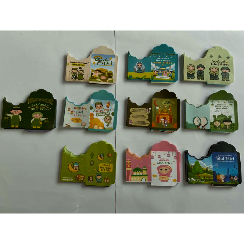 

Amplop lebaran karakter 2025 isi 50 pcs