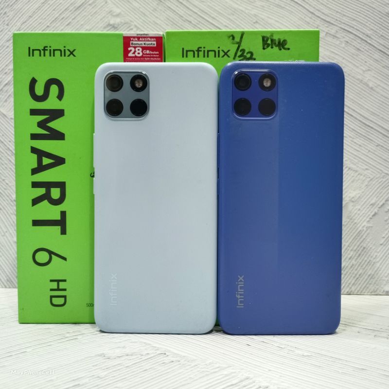 Infinix Smart 6 HD 2/32 GB Handphone Second Bekas