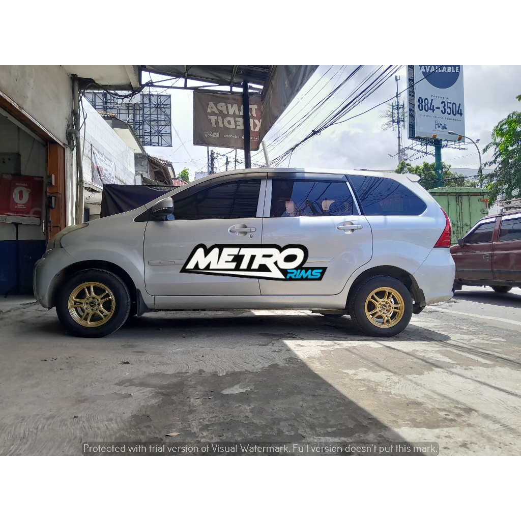 PAKET VELG PLUS BAN UNTUK MOBIL AVANZA DLL USE VELG HSR NX SPO R14 PLUS BAN ACCELERA 185 70 R14