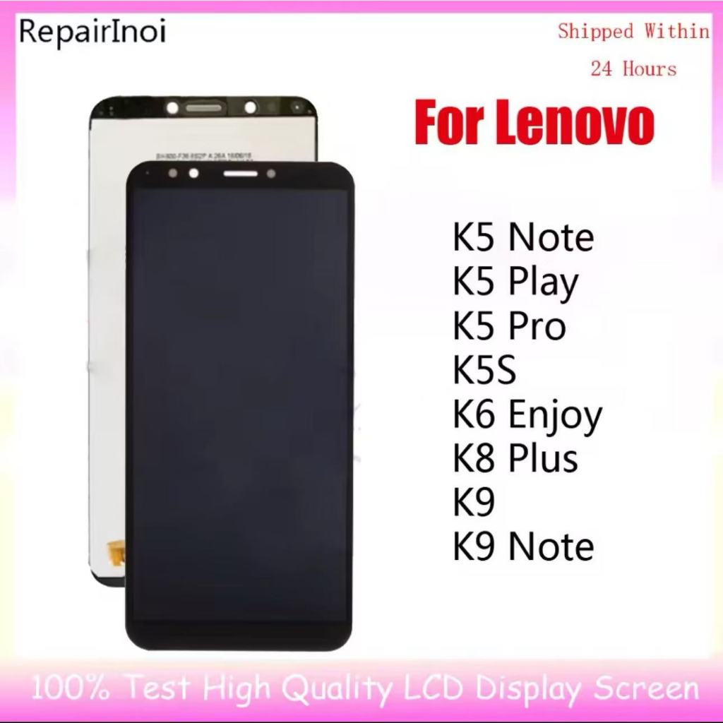 Original to Lenovo K9/K15/K15 plus/K9 Note/P2/K3 Note/K9 pro/K8 Plus/A6 Note/A7/A8 2020/K6 Play/K12/