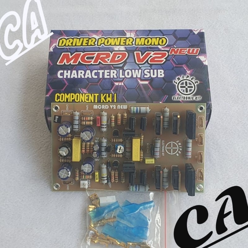 Kit DRIVER POWER AMPLIFIER MCRD V2 NEW LOW SUB