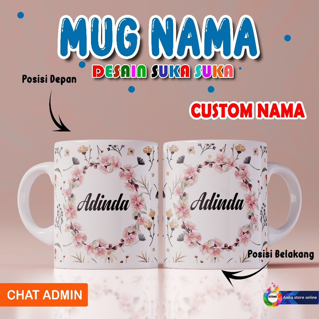 ASTONE Souvenir Ulang Tahun / Kado /pernikahan / Ultah / Bayi / Murah / Mug Keramik / Hadiah / Wisud