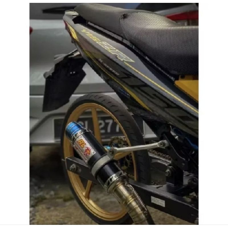 exhaust Red leo inlet 50mm universal eksoz