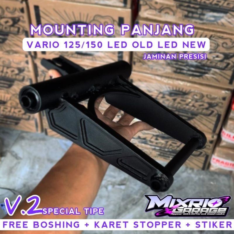 Mounting Panjang Vario 125/Vario 150, LED OLD, LED NEW