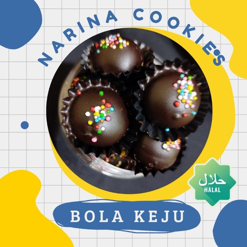 

Narina Cookies BOLA KEJU Kue Kering HALAL