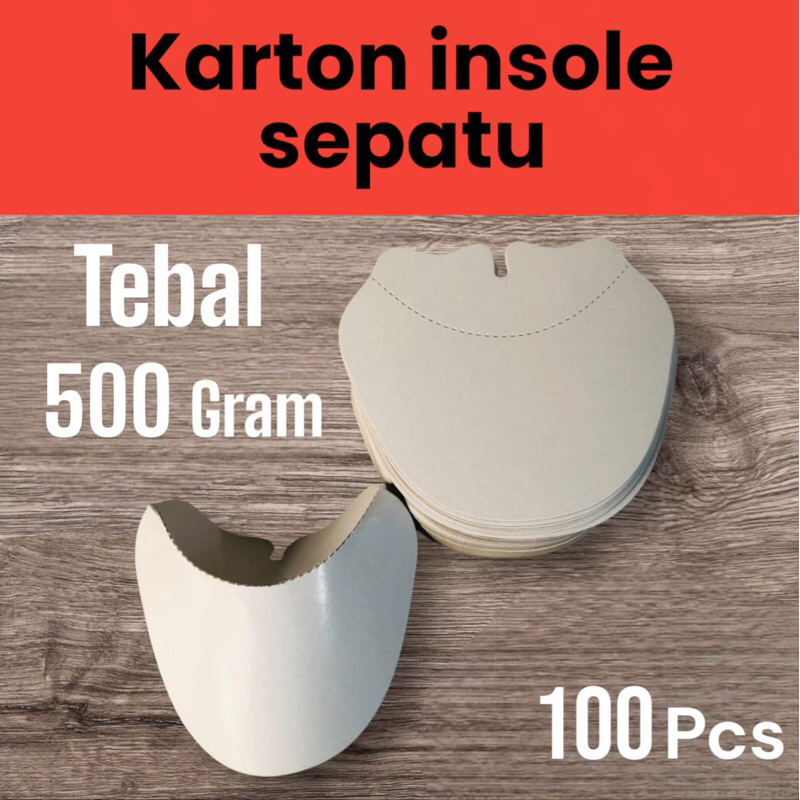Harga Grosir isi (100) | Saddle Shoes Karton Insole sepatu Dumpel Sepatu