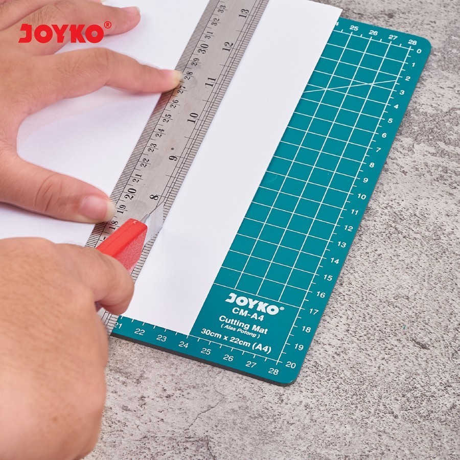 

Joyko Alas Potong Kertas PVC Cutting Mat A3 A4 (1 PCS) / Tatakan Alas Potong Mat Pad Board Joyko CM-A3 Joyko CM-A4 Per Pcs