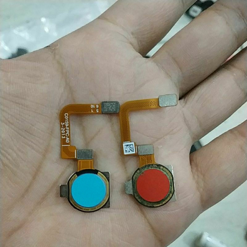 fingerprint bekas realme c15 c12 warna random menyesuaikan stok yang ada