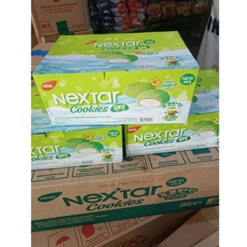 

Nabati Nextar Cookies Cocopan Flavour Sekotak isi 10 Pcs