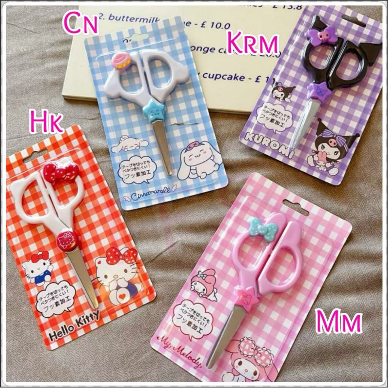 

Gunting sanrio star uk 16.5x8 / gunting kuromi cinnamoroll