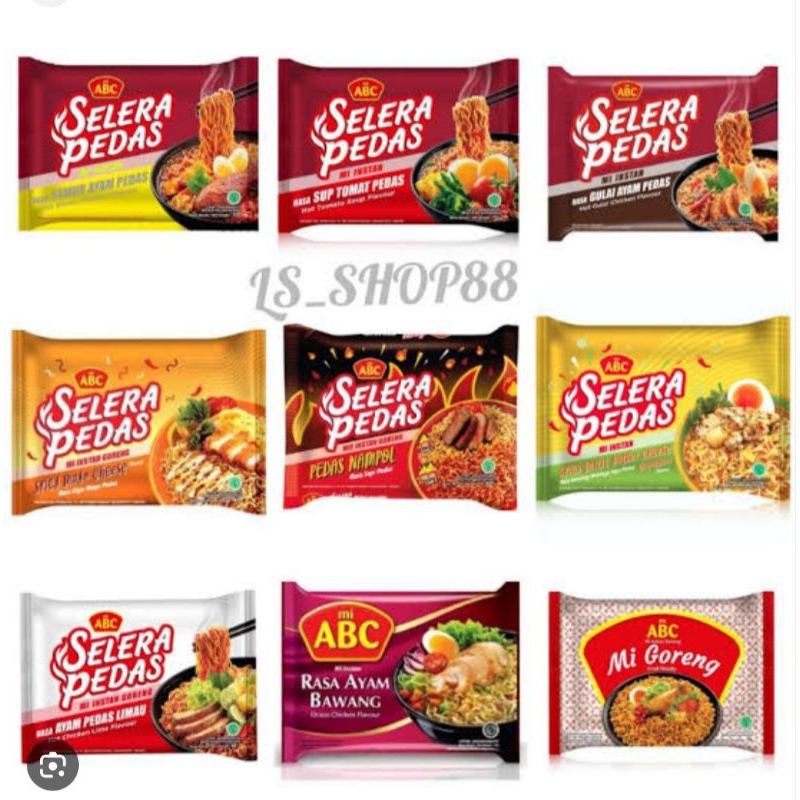 

Mie abc selera pedas semur ayam