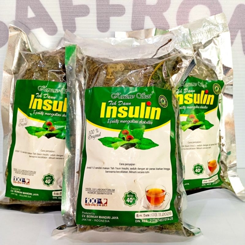 

Teh Daun Insulin 40Gram Kencono Sari