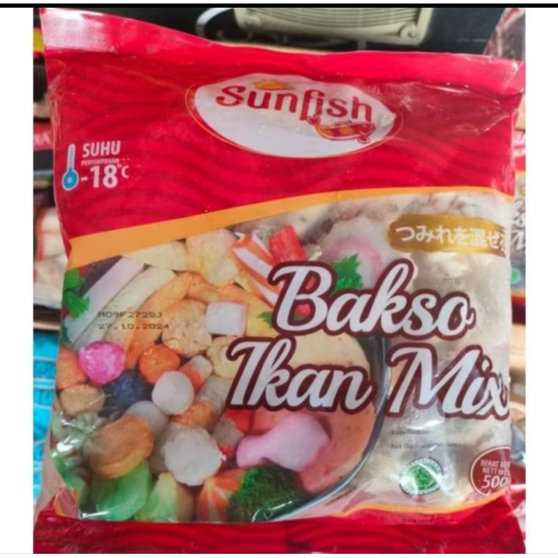 

sunfish baso ikan mix 500g