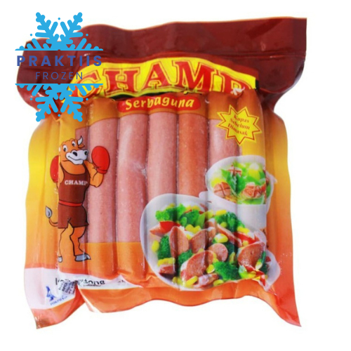 

CHAMP BEEF SAUSAGES SERBAGUNA (375GR) / SOSIS SAPI