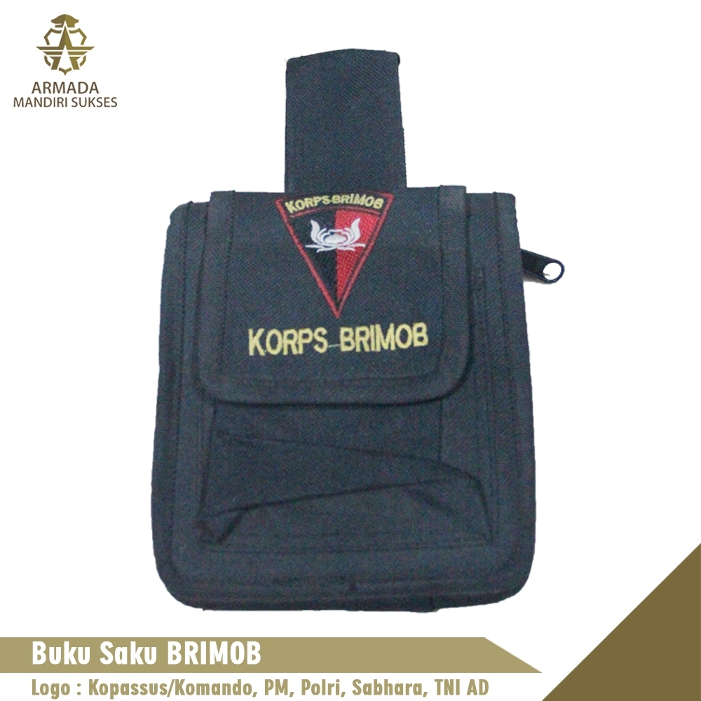 Buku Saku Logo Brimob | Kopassus | PM | Polri | Sabhara | TNI AD