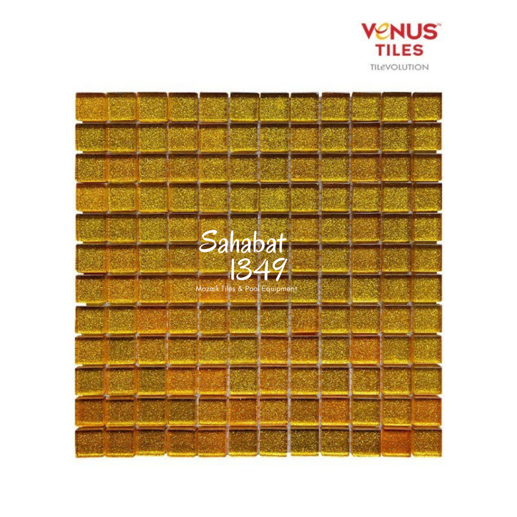Venus Tiles Mosaico NEO GLITTER SERIES Glass Mosaic Interior Cafe Mosaic Dinding Interior Bathroom