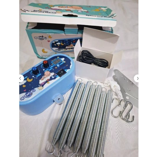 Mesin Ayunan Elektrik SpaceBaby SB289 Mesin Ayunan Cradle Bayi Elektrik Otomatis AYUNAN BAYI