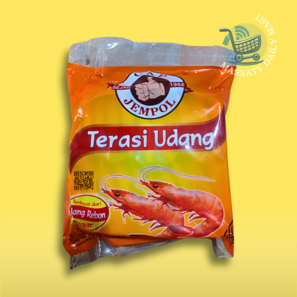 

TERASI UDANG CAP JEMPOL 1 PAK isi 20 pcs DARI UDANG REBON ASLI