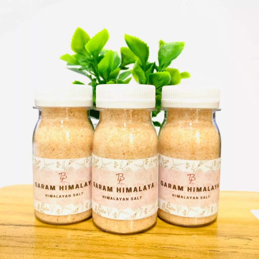 

Garam Himalaya Premium | Natural Himalayan Pink Rock Salt | Himsalt MPASI Bayi |Garam Mpasi Bayi |Makanan Mpasi Bayi