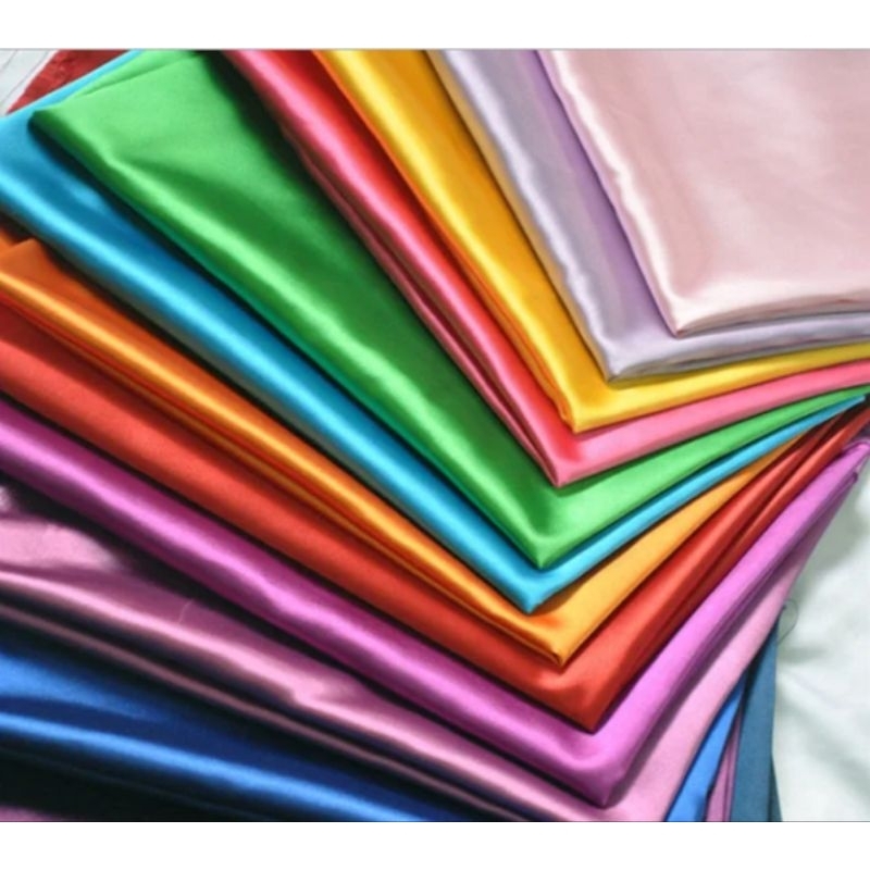 Kain Satin Permeter Kain Dekorasi Kain Backdrop - Alesha Beads DIY