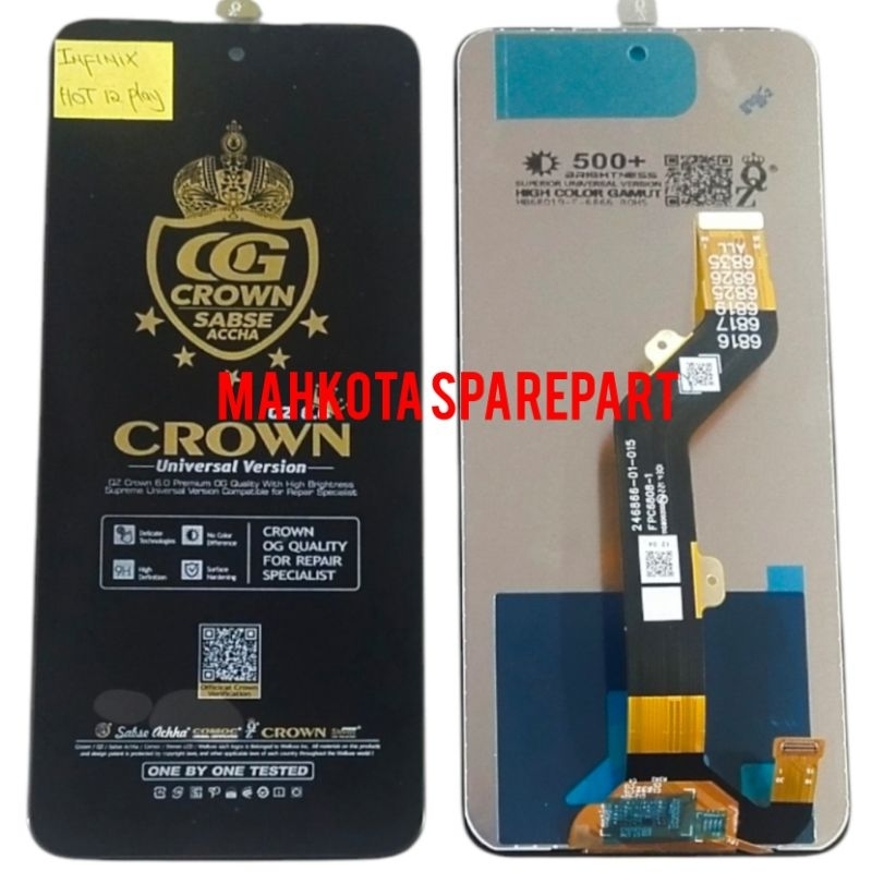 LCD INFINIX HOT 12 PLAY/ 20 PLAY/ 30 PLAY/ POVA 3 NEO FULLSET